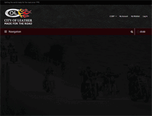Tablet Screenshot of cityofleather.com